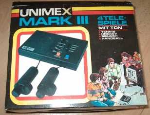 Unimex Mark III (9009) 4 Tele-Spiele